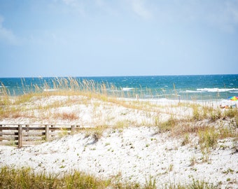 Gulf shores photography, ocean photography, beach decor, florida decor, gulf of mexico, gulf coast photography, large wall art Alabama coast