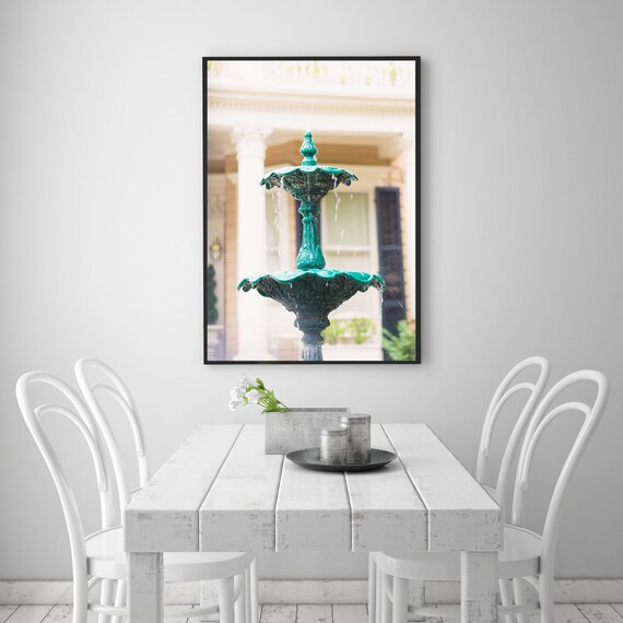 French Quarter Photography Cornstalk Hotel Fountain New Orleans Wall Art French Quarter Decor - 
