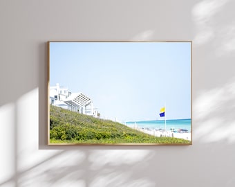 Seaside Florida print, 30A photography print, Florida beach photography, east ruskin pavilion, 30A Florida Beach Wall art, Seaside photo