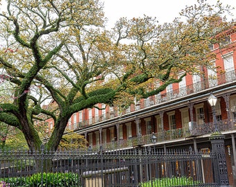 New Orleans French Quarter Jackson Square Print, New Orleans Photography Print, New Orleans Wall Art, French Quarter Architecture Print