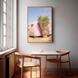 Marfa Texas Wall Art, El Cosmico Marfa Print, West Texas Photography, Vintage Travel Trailer Wall Art, West Texas Wall Art,