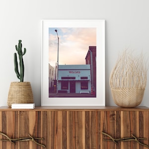 West Texas Marfa Print | Sunset over Marfa Texas