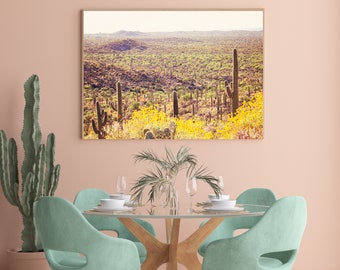 Saguaro National Park Print, Arizona Photography Print, Arizona Landscape Photography, Desert Wall Art, Bohemian Desert Wall Art, boho decor