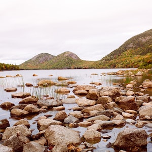 Maine Landscape Photography, Autumn in Maine, Acadia National Park, large wall art,