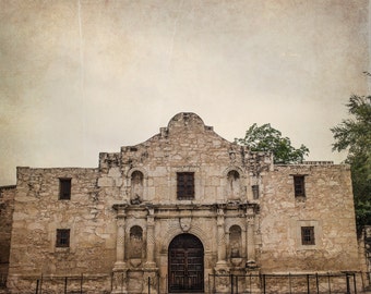 Alamo photography print, San Antonio Texas Photography, Alamo Mission Print, Alamo Texas Photography, San Antonio Texas Art