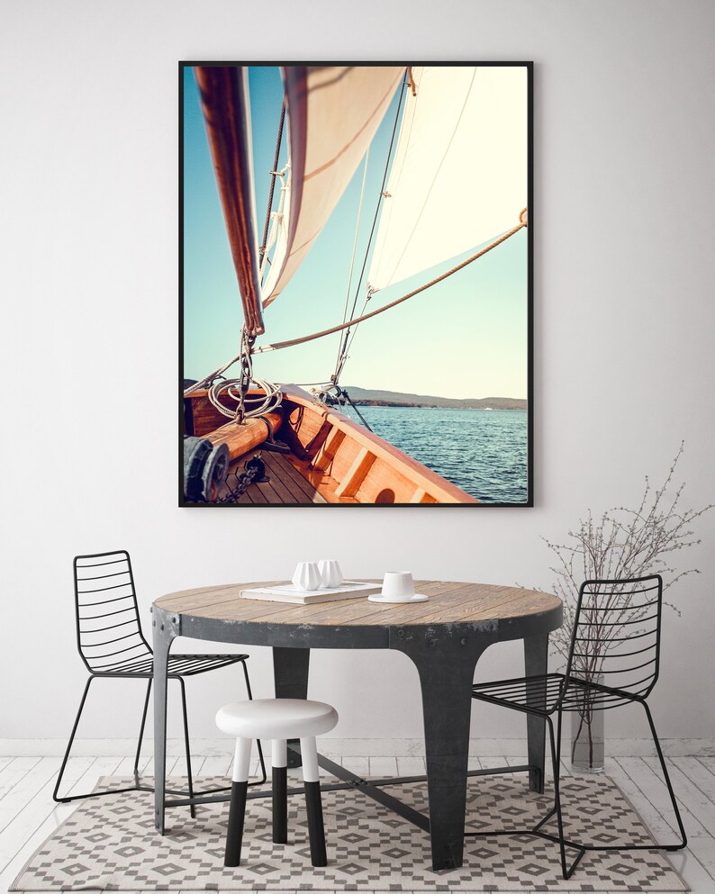 Sailboat Art Sailing Photography Nautical Wall Art Large Etsy