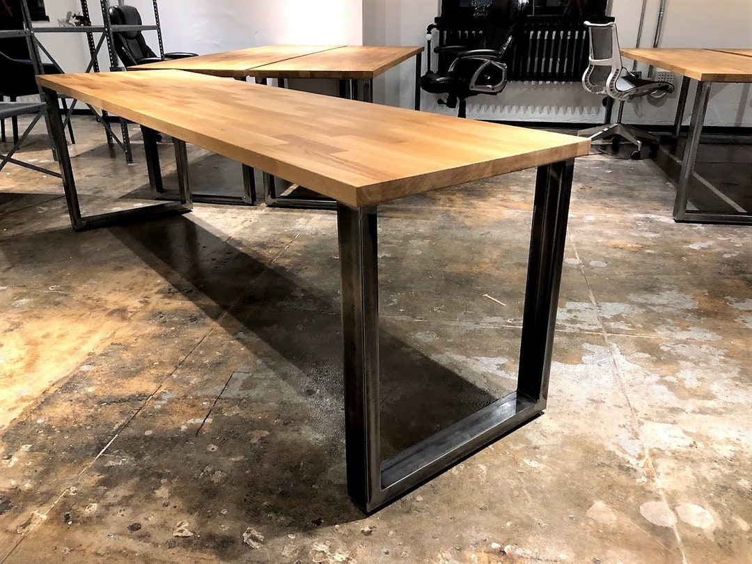 Industrial Desk Table Legs Adjustable Leveling Feet Metal Table Legs Etsy