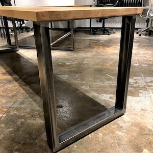 Industrial Desk / Table Legs Adjustable Leveling Feet Metal Table Legs image 2