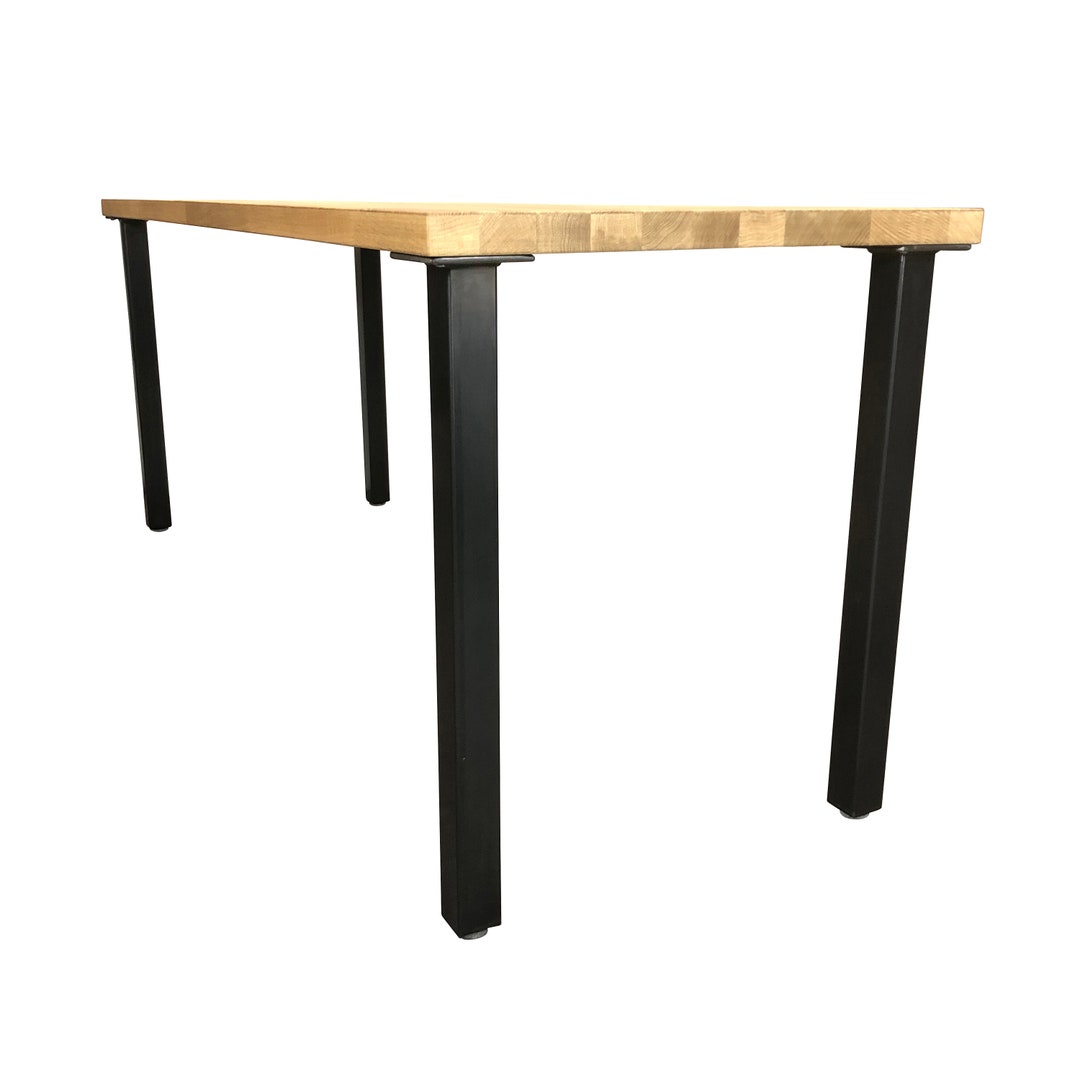 Metal Table Legs Post Style Adjustable Feet Choose Your Height Sold per