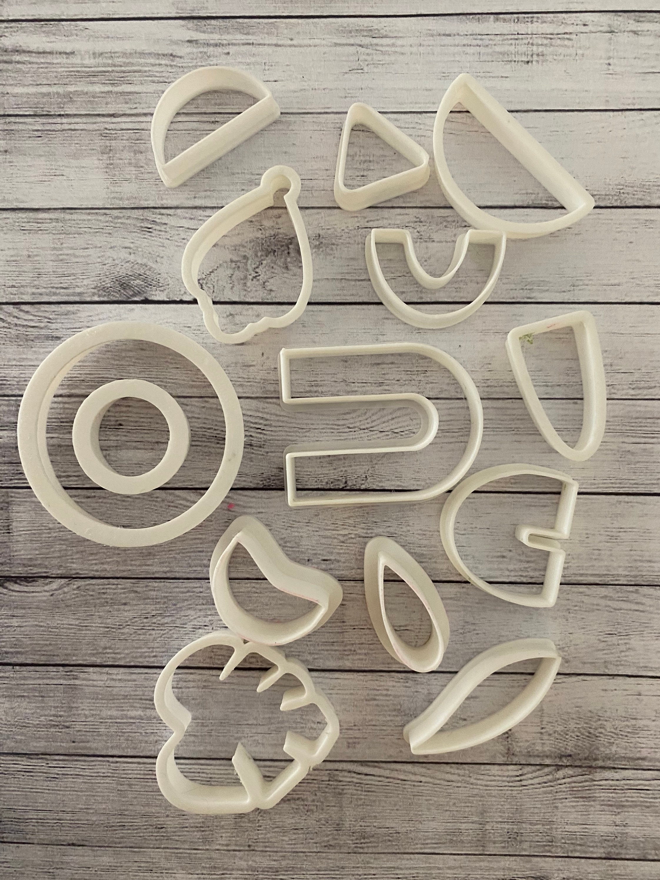 14 Set Polymer Clay Cutters for Earrings Etsy Australia