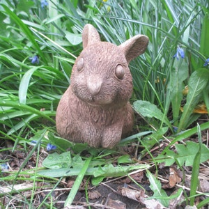 Baby Bunny Standing Statue