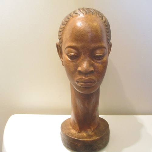 African American Woman Bust - Etsy