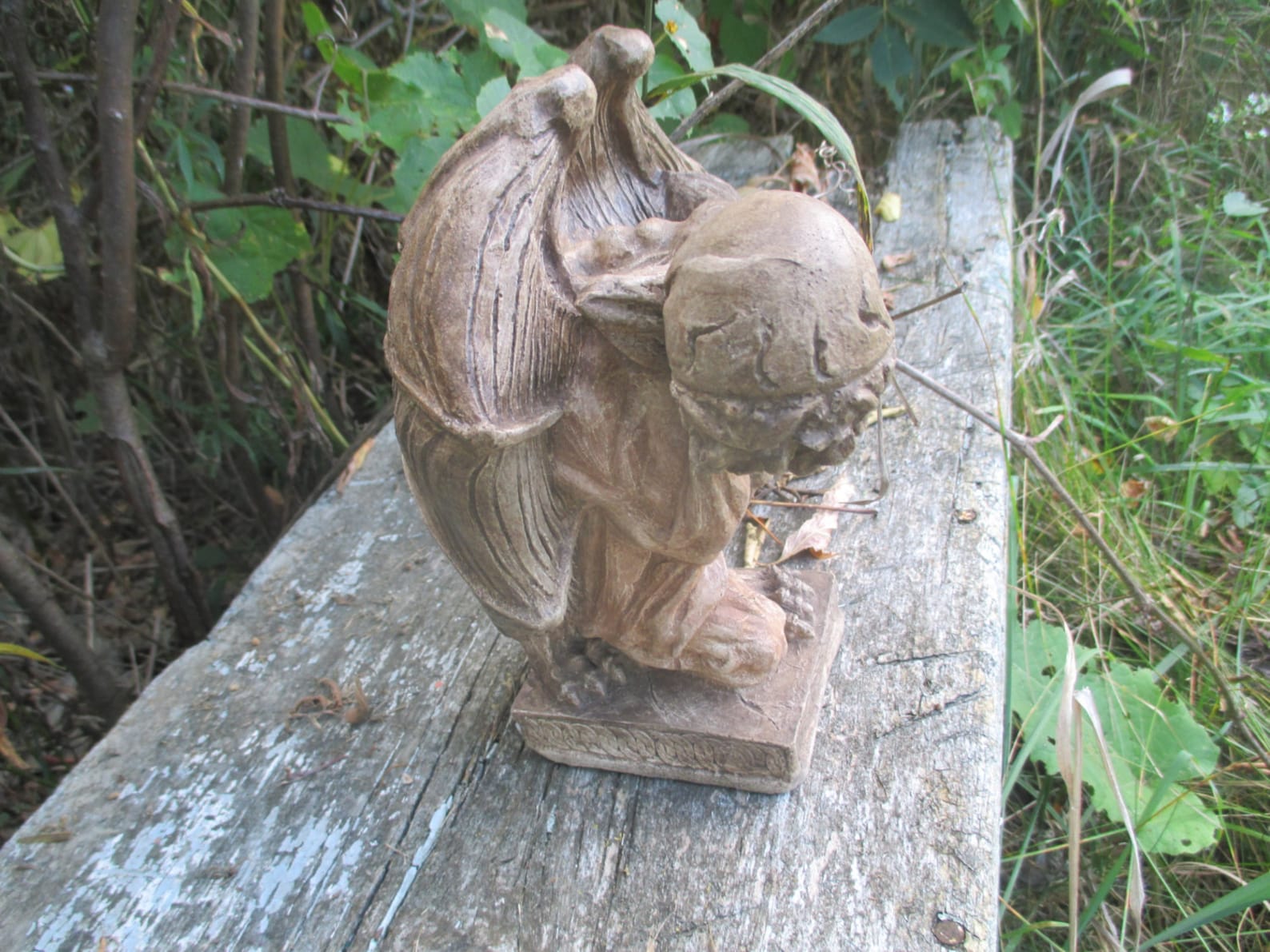 Medieval Guardian Gargoyle Statue Etsy