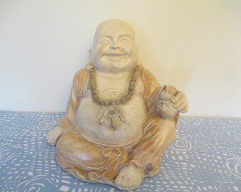 Happy Sitting Buddha Statue