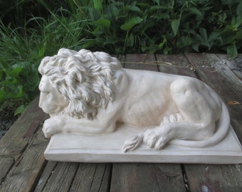 Sleeping Lion Statue