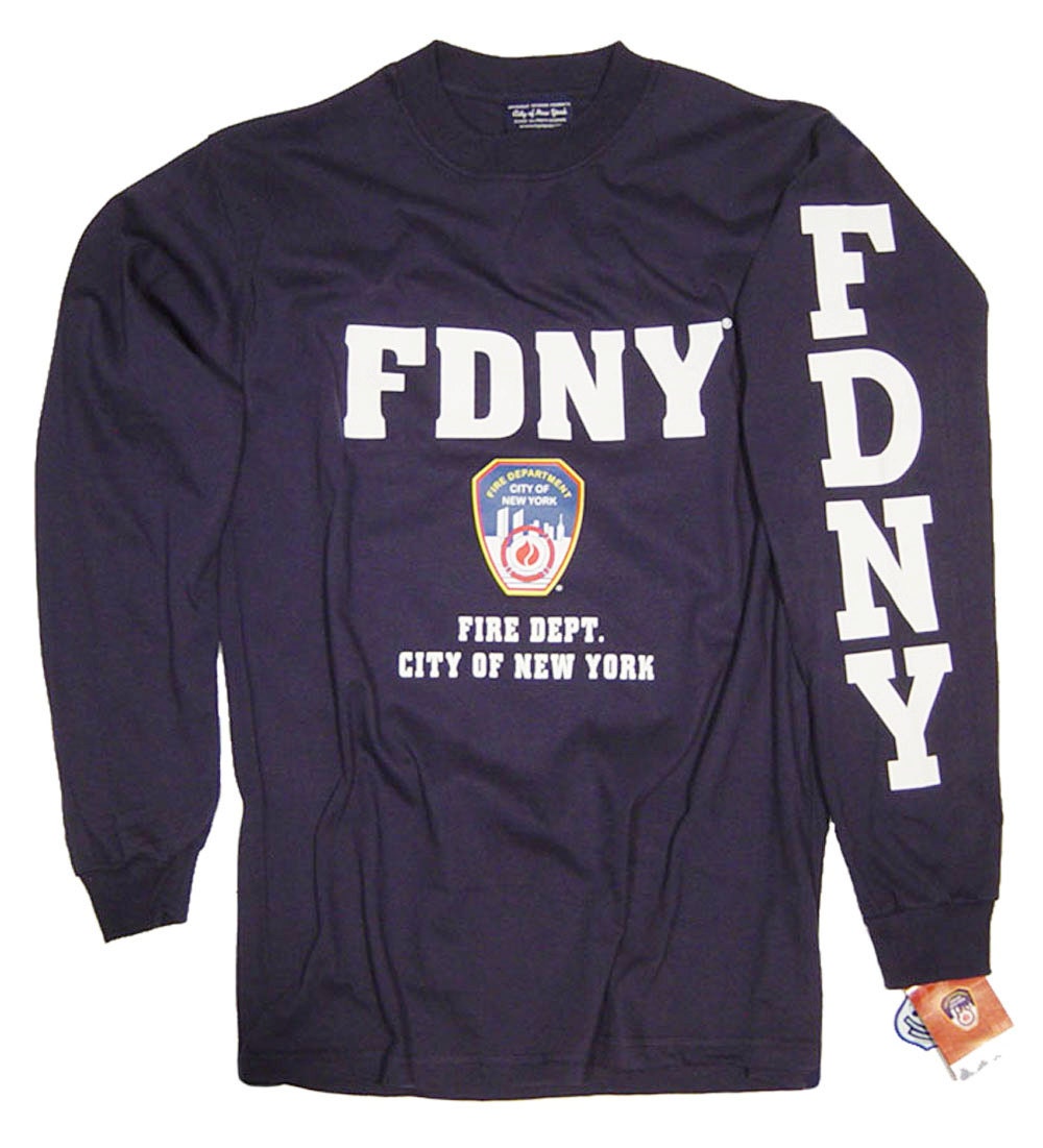 FDNY Shirt Hoodie Sweatshirt Officially Licensed by The New York City Fire Dep