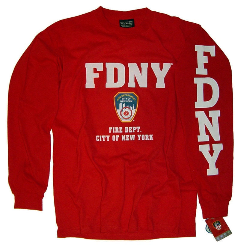 FDNY T-Shirt Officially Licensed by The New York City Fire Department
