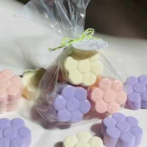 Spring Small Spa Gift, Easter Spa set, Flower Shaped Shower Steamers, Party Favors, Wholesale