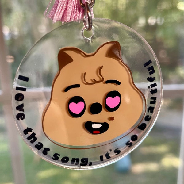 Stray Kids Han Quokka keychain