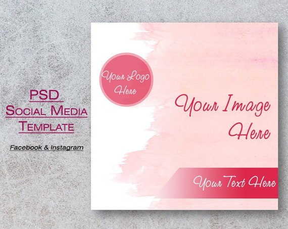 Download Social Media Post Red Website Banner Template For Facebook - Mockup Long T-Shirt Psd | All Free ...
