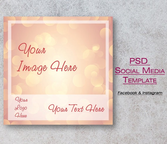 Download Free Social Media Polaroid Website Banner Template For Facebook Psd 25726 Best Download Psd Mockup Design Template PSD Mockup Templates