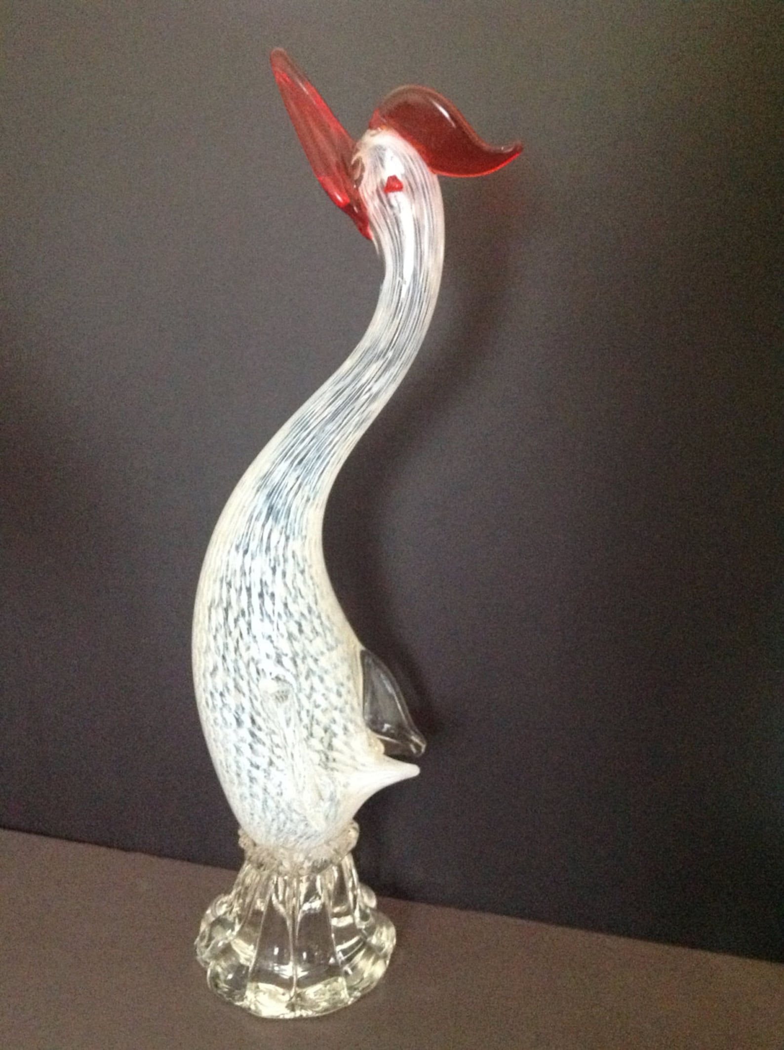 Murano Art Glass Rooster Etsy