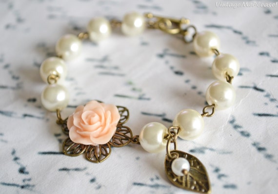 Bracelets for Bridesmaids and Flower Girls Thank You Gifts Many Pearl Colours! 