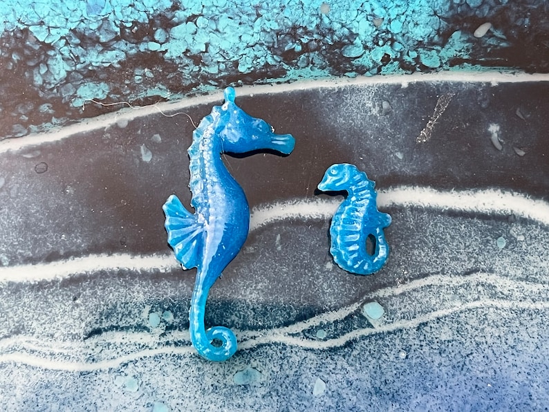 Fused Glass Undersea Creatures and Shells Craft Use Mixed or Single