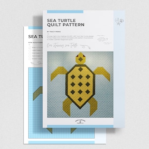 Sea Turtle Quilt Pattern