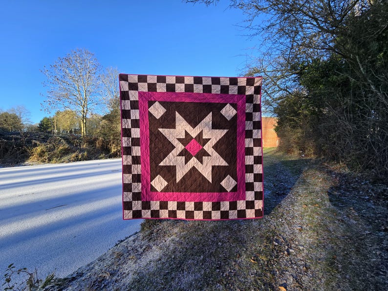 Checkmate Star Quilt Pattern - Beginner Friendly Quilt Pattern (PDF) - Etsy