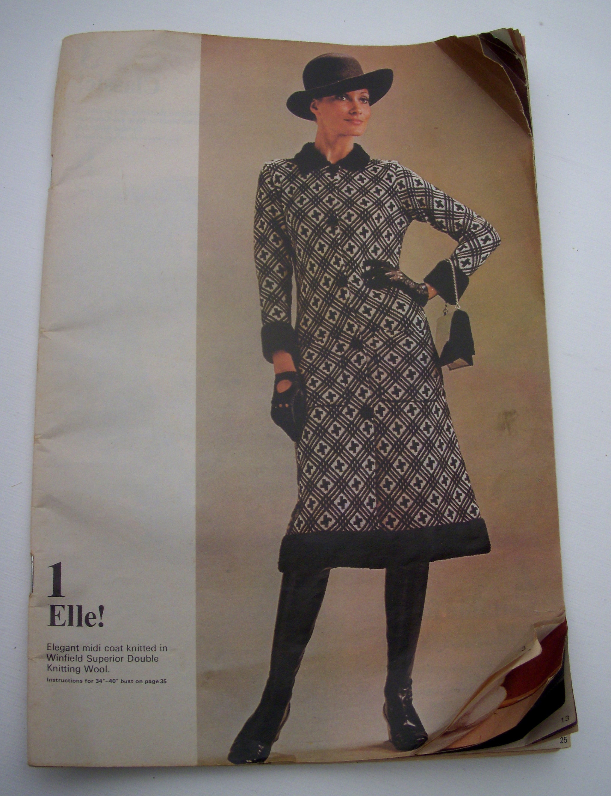 Very Interesting Vintage Knitting Magazine Woolworths Circa Etsy Ireland