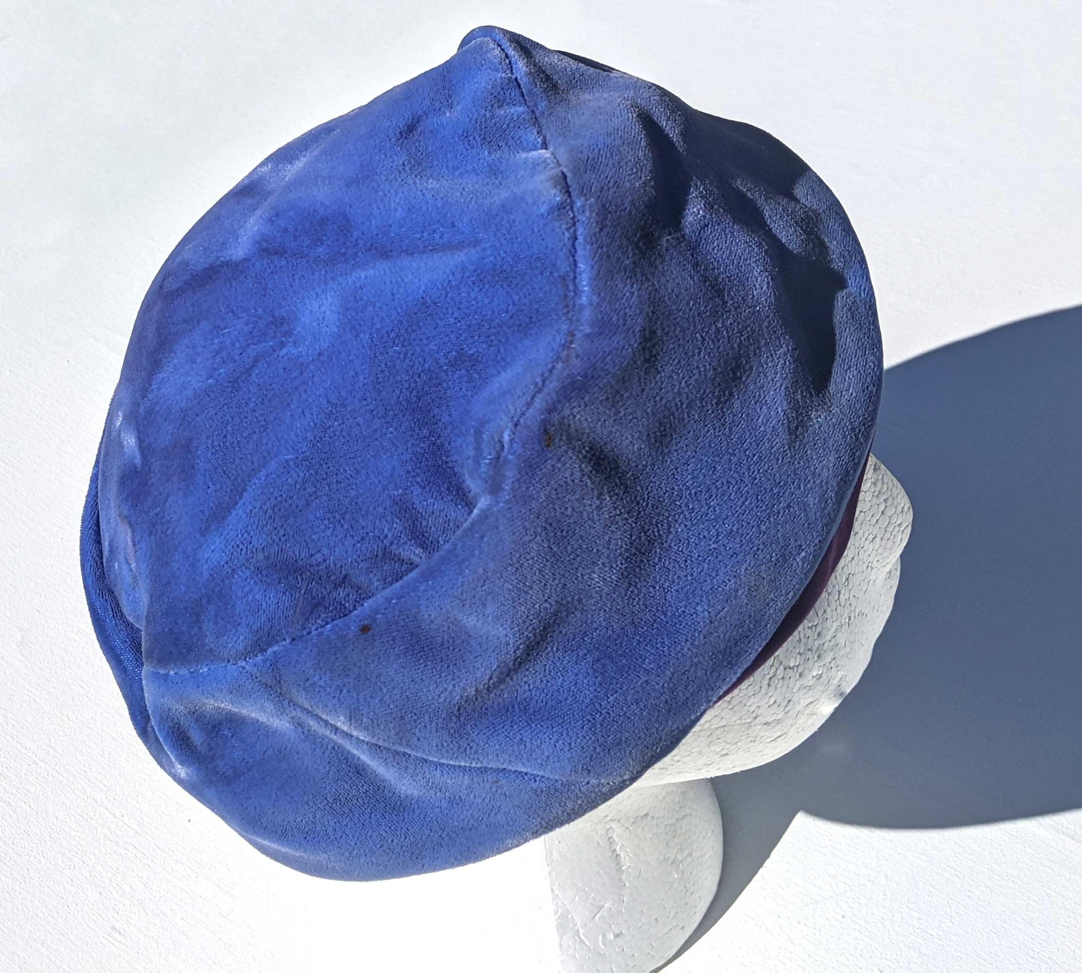 Vintage Clover Lane Velvet Hat, Satin Band Bow, 1930s-40s - Etsy