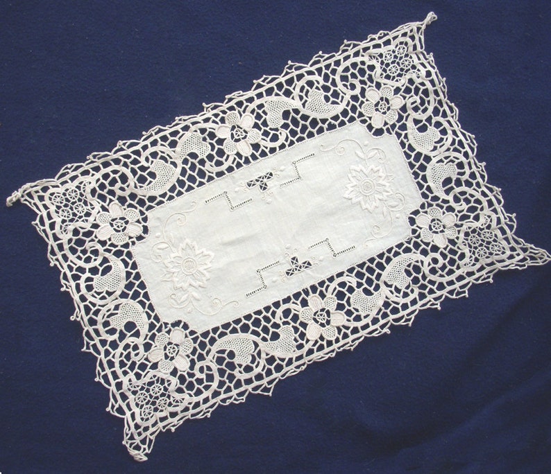 Beautifulvintage Decorative Dressig Table Mat Art Deco Image 0