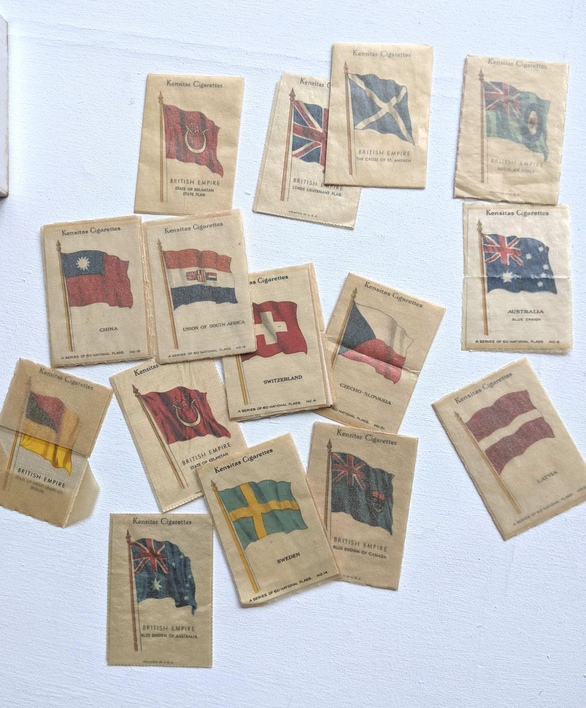 Cigarette Silk Flags - Etsy