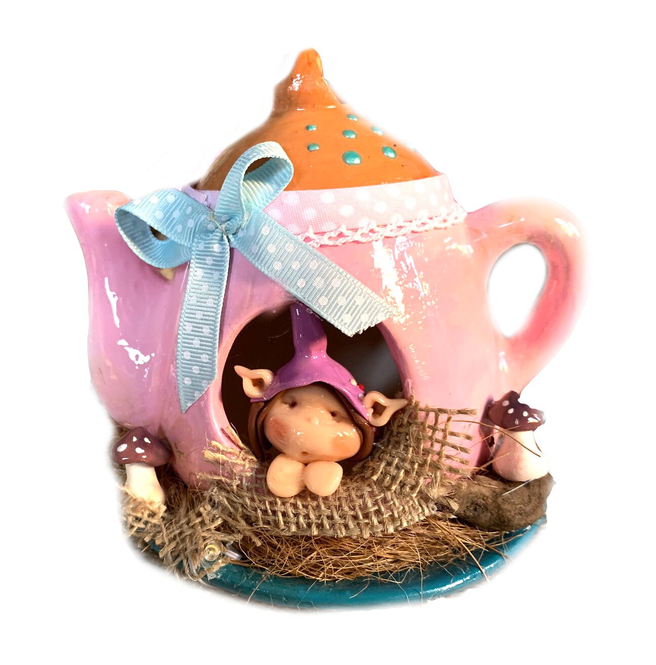 Fantasy Fairy Teapot Etsy