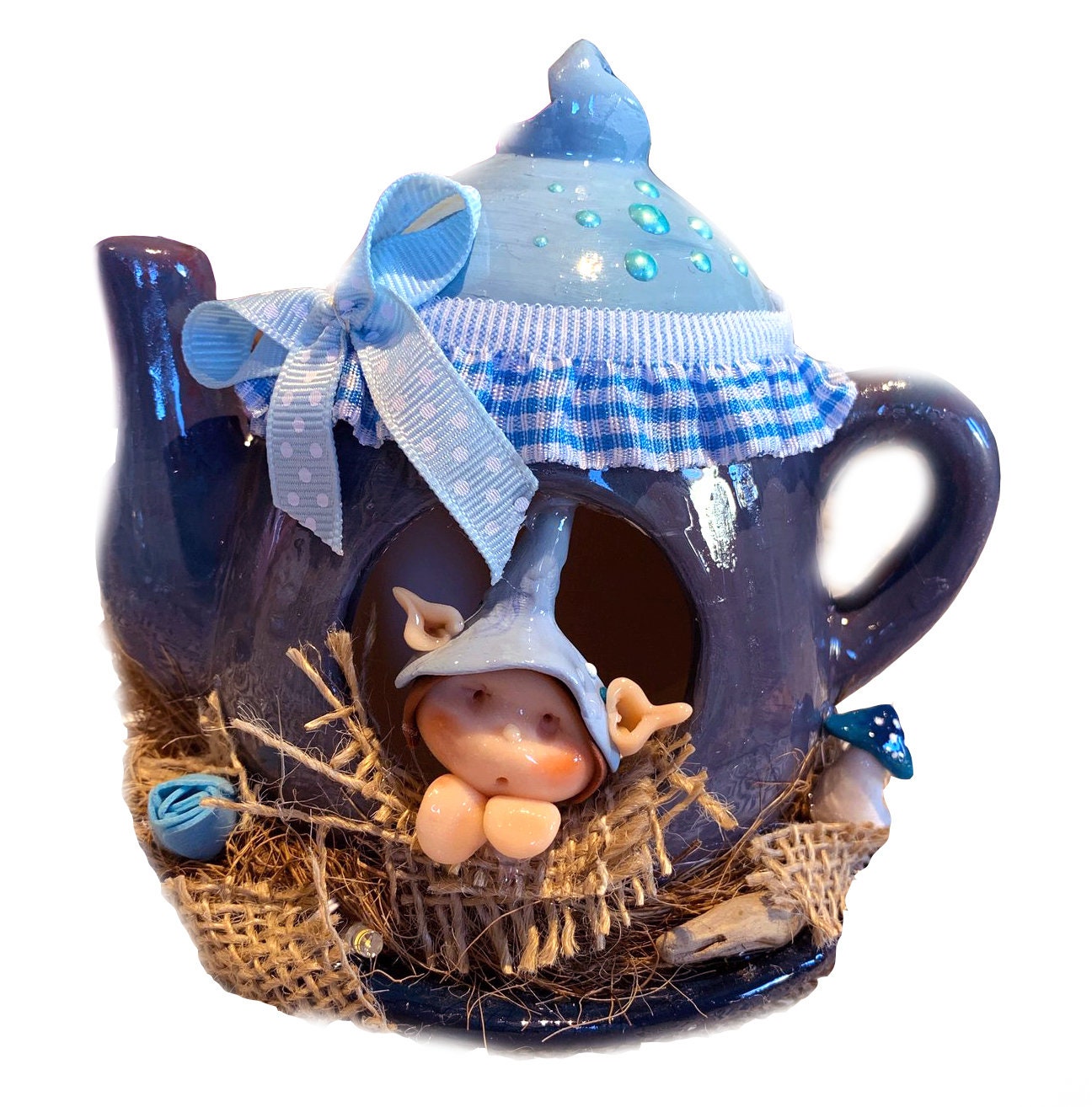 Fantasy Fairy Teapot Etsy
