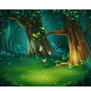 Mysterious Garden - wall decor