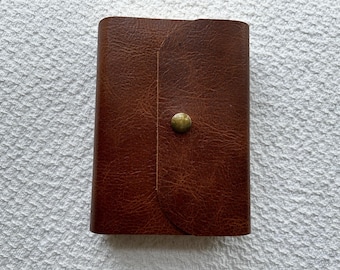 Biblia de referencia compacta de letra grande NASB 2020, cubierta de cuero recuperado, Biblia rústica