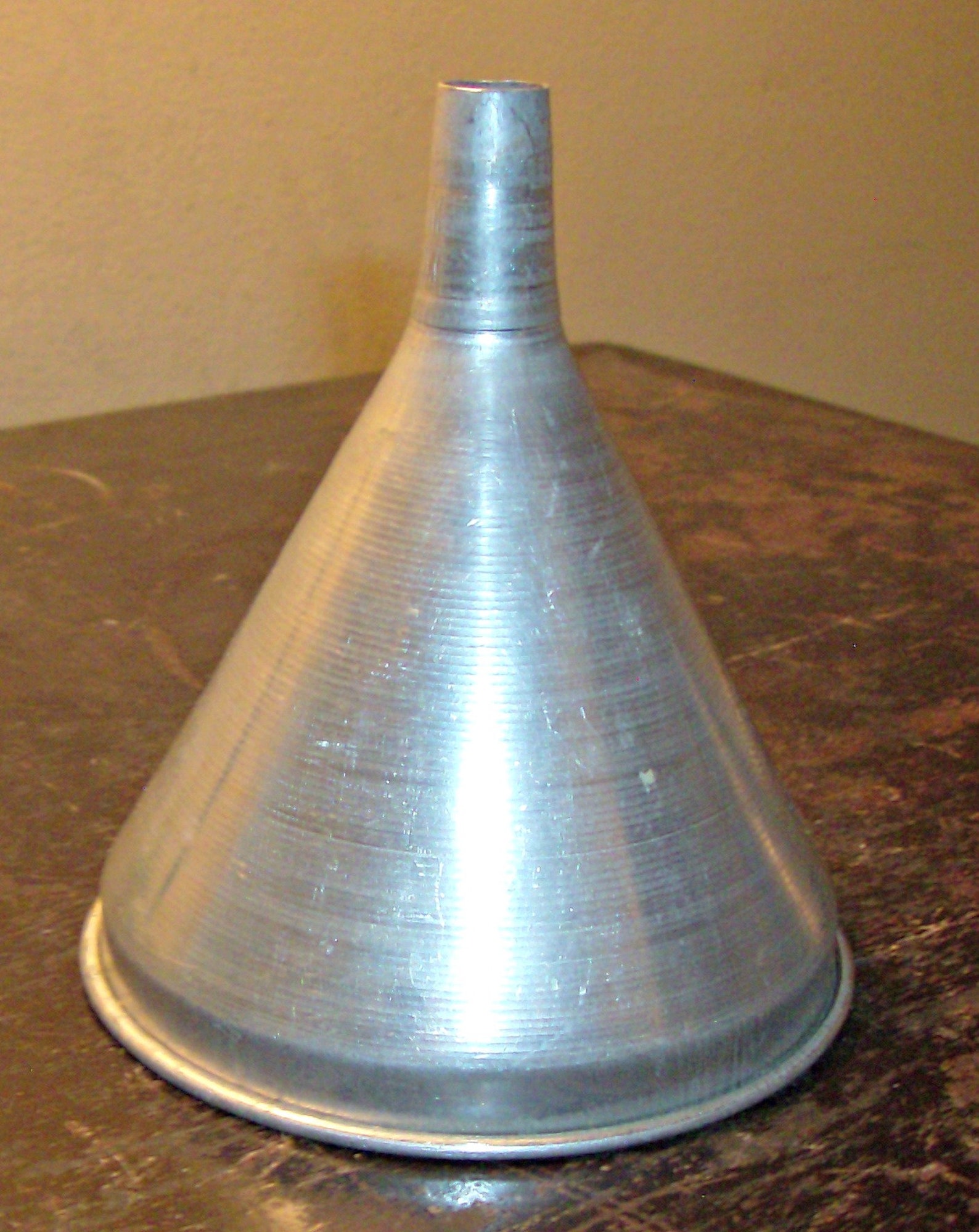 Lot of 2 Aluminum Funnels Etsy