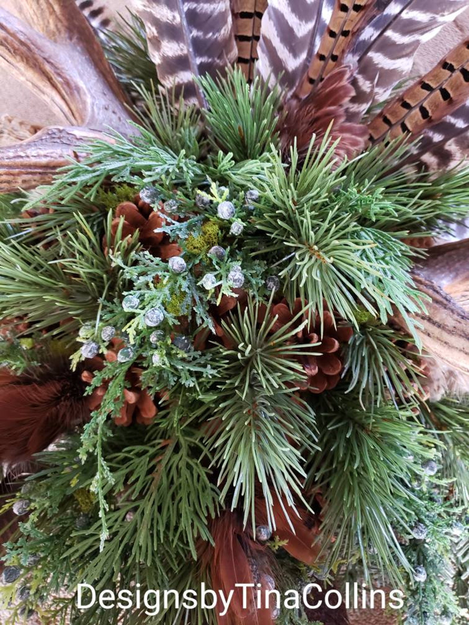 Elk AntlersElk Antler DecorElk Antler WreathElk Antler Wall Etsy