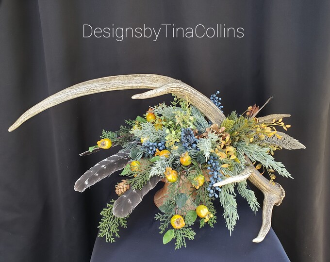 Elk Antlerelk Antler Centerpieceelk Antler Arrangementelk Antler