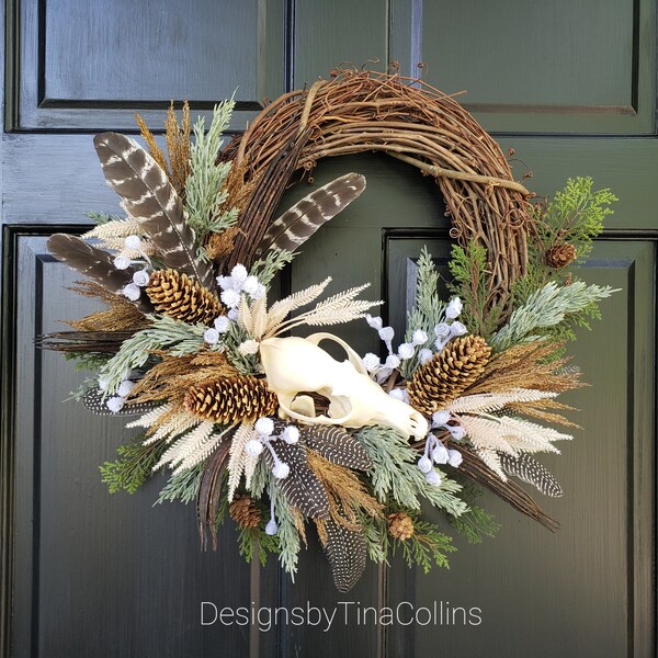 Cabin Wreath - Etsy