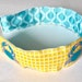 Kay Rovik reviewed Preppy REVERSIBLE Girl Headband Hairband Turquoise Yellow Nautical Crab Grosgrain Ribbon Birthday gift Party favor Stocking Stuffer