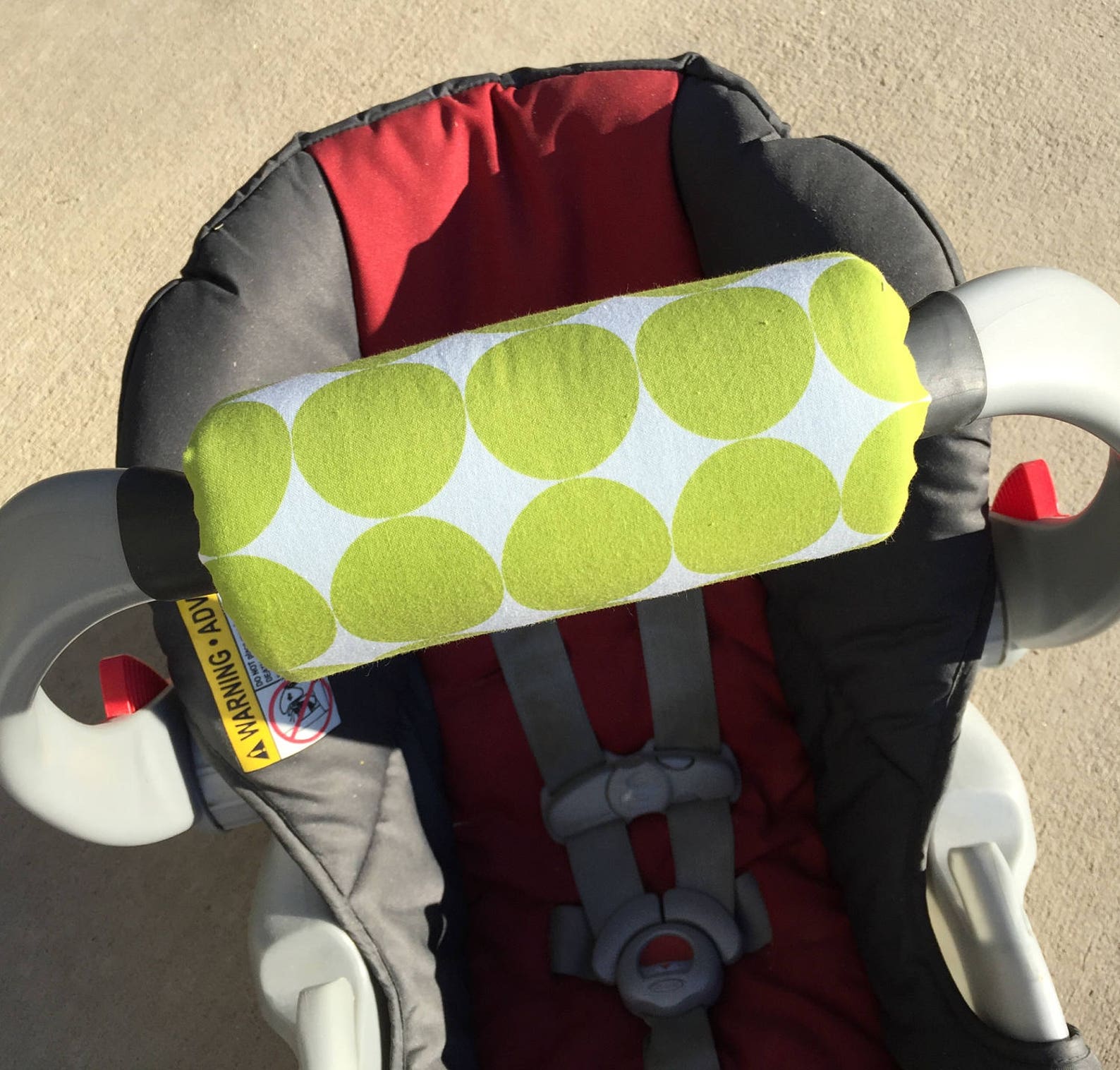 Car Seat ARM PAD Handle Wrap Arm Cushion Reversible Green Etsy