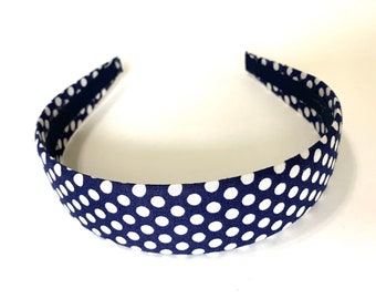 Navy Blue Polka Dots | Etsy