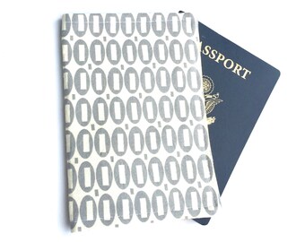 Passport Cover Passport Holder Passport Wallet Travel Passport Case Coupon Holder Cute Travel Gift Bridesmaid Gift- Gray Yellow Flowers