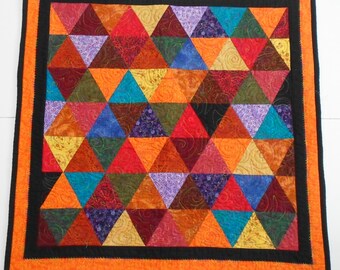 Handmade Quilted Wall Hanging Cotton Quilt