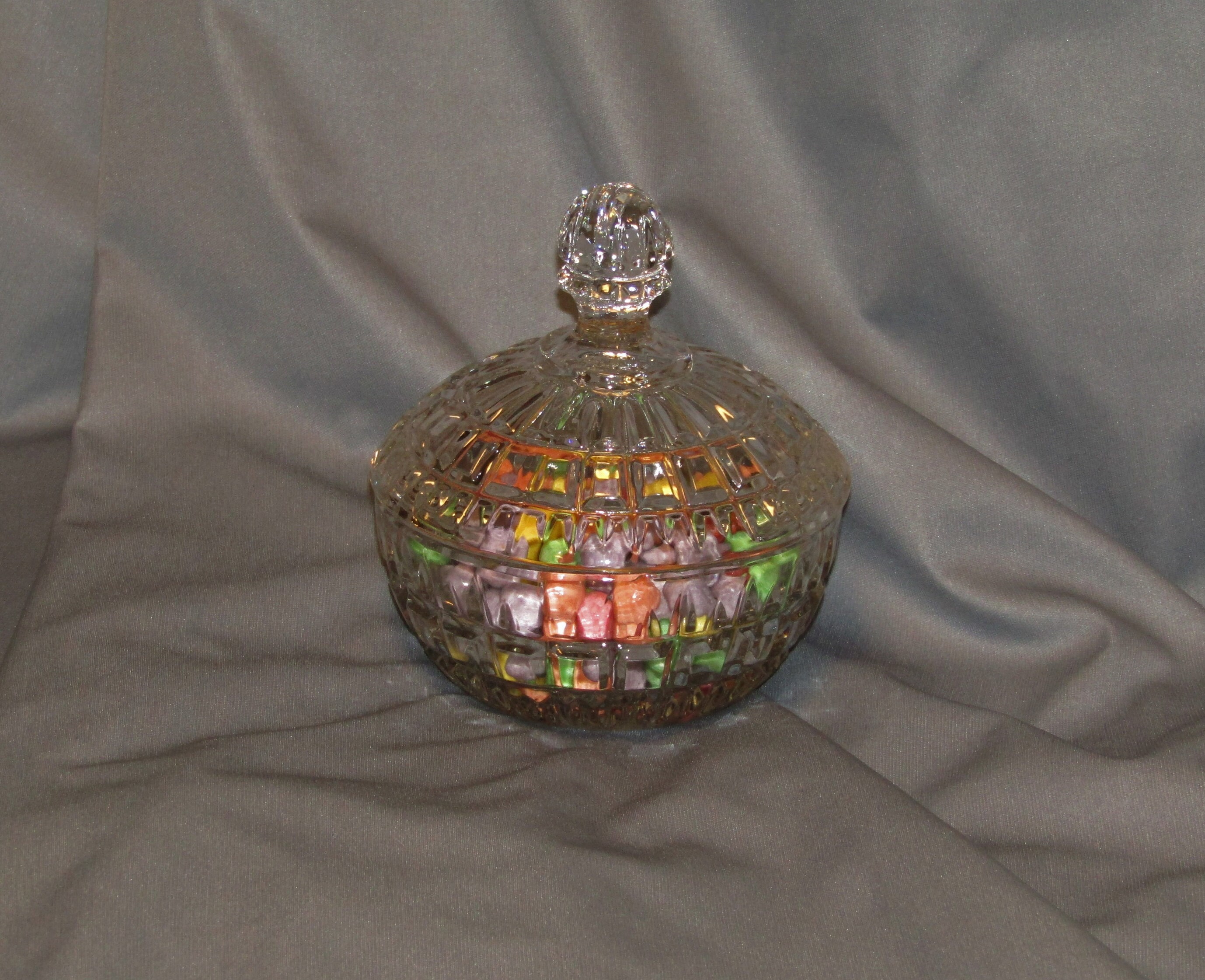 Crystal Clear Industries Lead Crystal Candy Dish Yugoslavia - Etsy