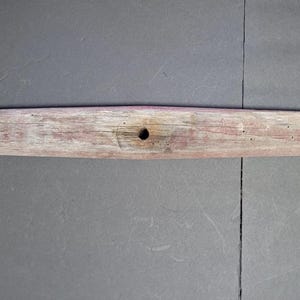 Antique Singletree Horse Hitch, circa 19020; Good Condition, original hand-forged hooks and hardware; small amount of wood loss on ends.