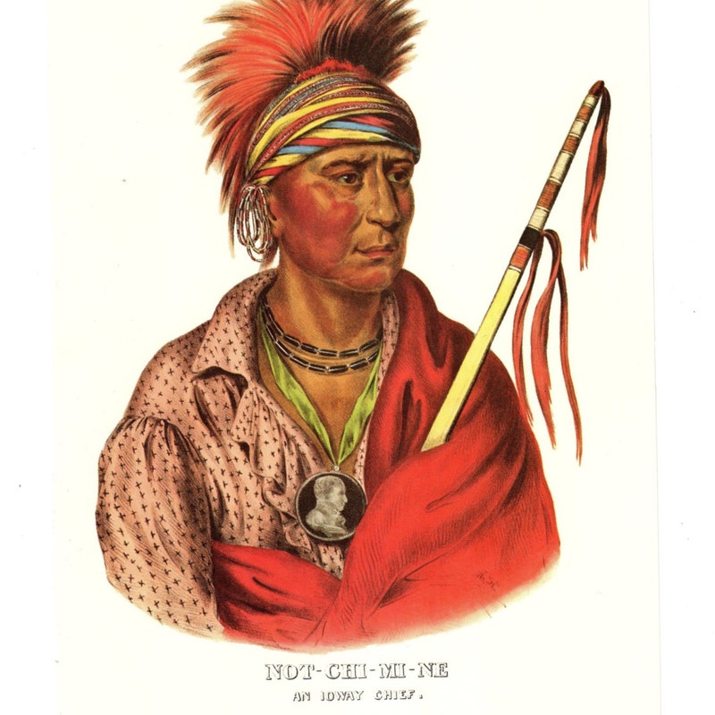 Indian in Iowa - Etsy